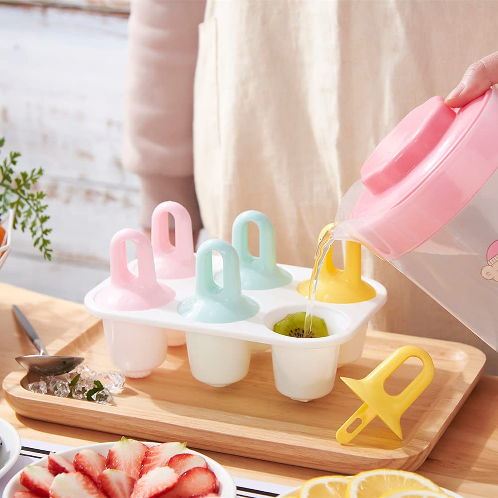 Photo 1 of 2PK-Popsicle Molds, Ice Pop Molds, Making Popsicles and Ice Cream, Ice Cream DIY Pop Molds - BPA Free