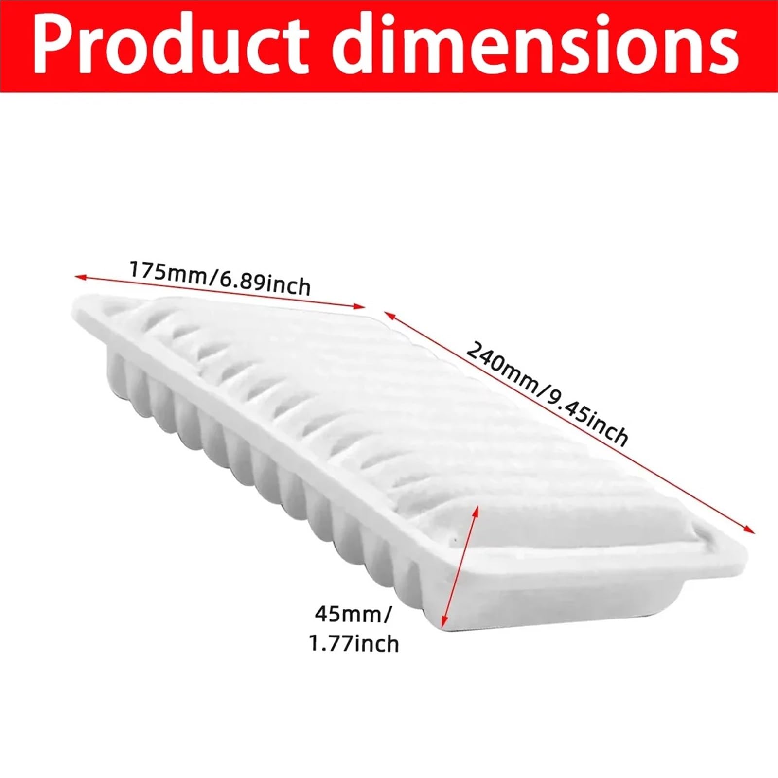 Para Scion L4 1.8l 2008-2016 1PC Filtro De Aire Del Motor