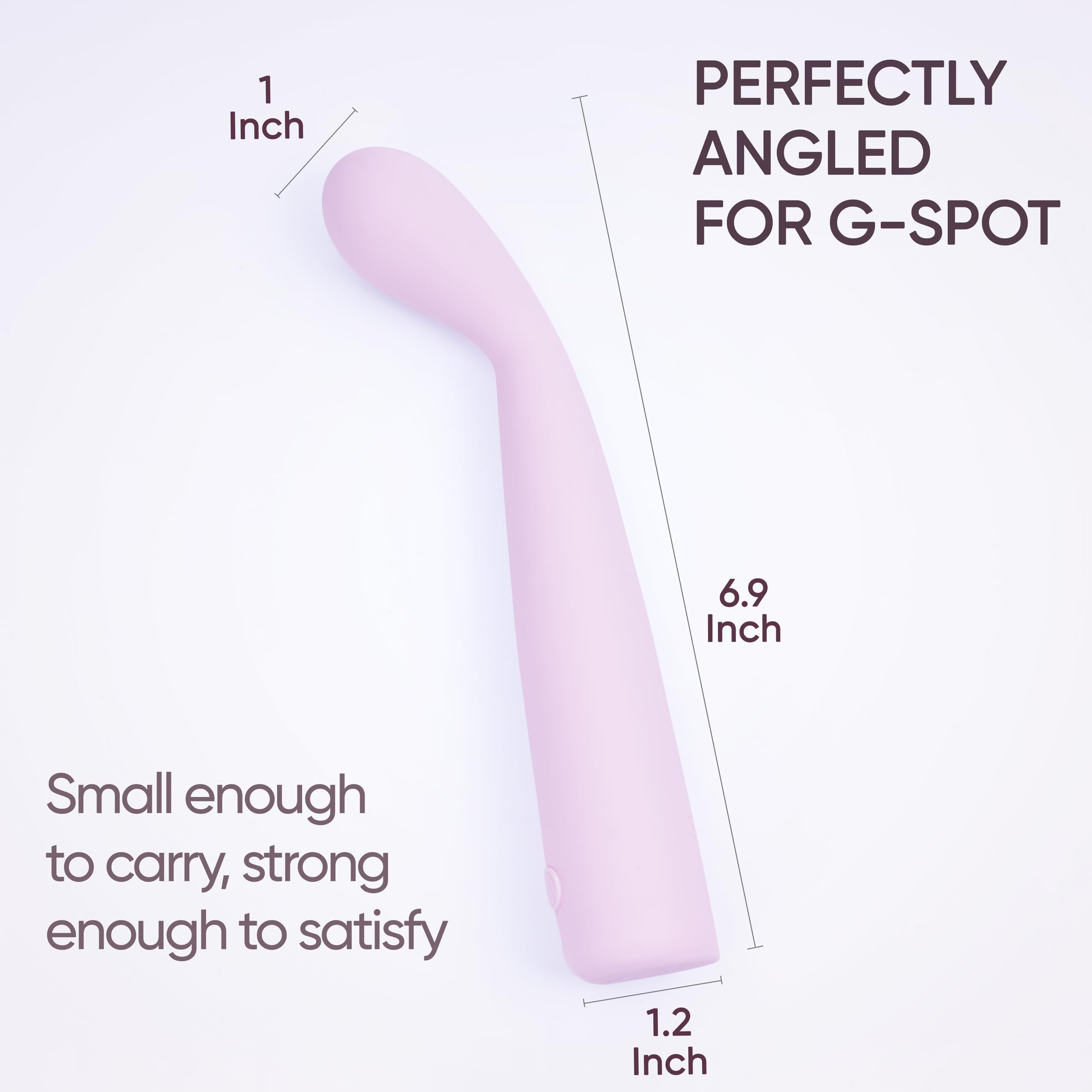 SELOVE – G-Punkt Vibrator für Frauen, schlank & flexibel mit fingerförmigem Hals