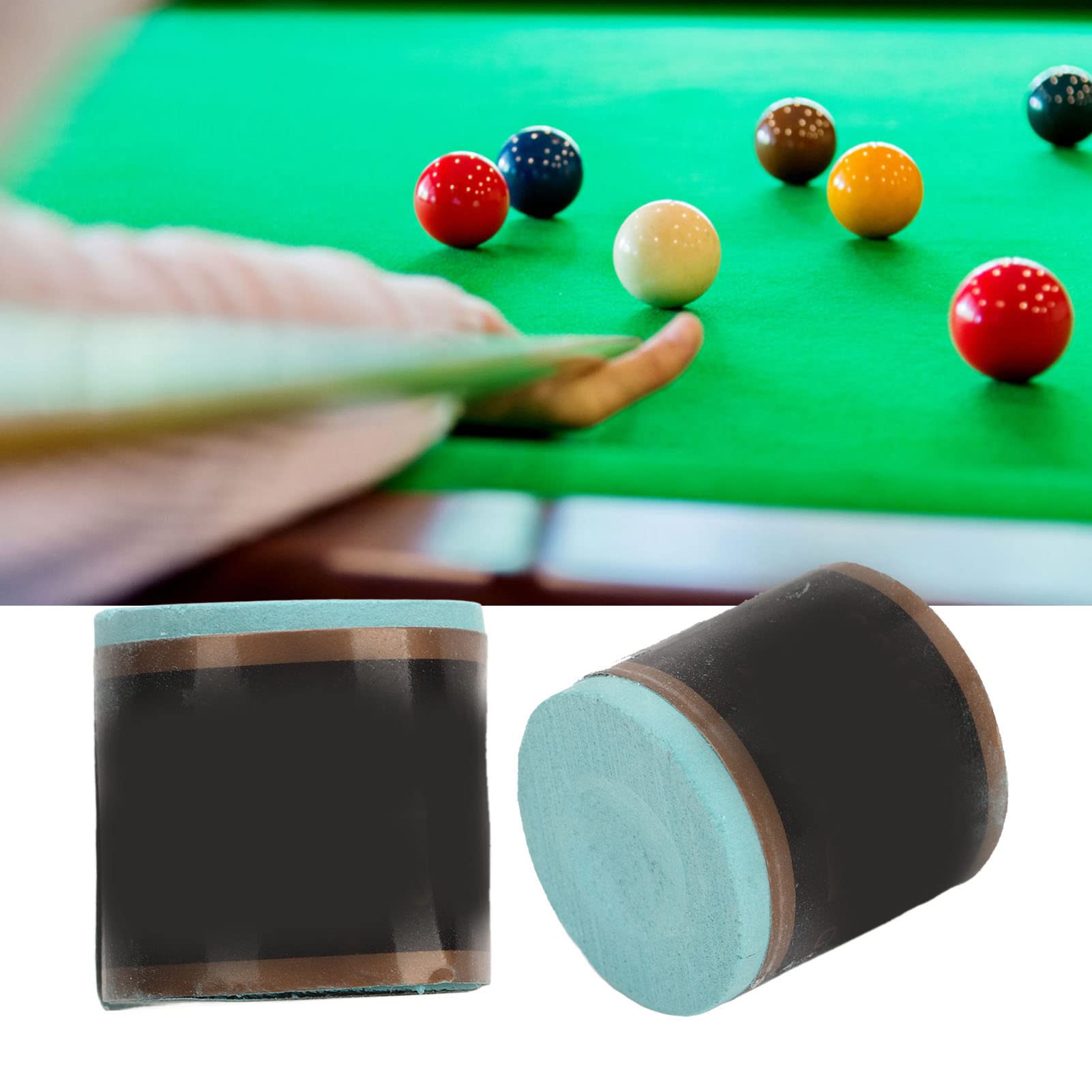 Gessetti Per Stecche Da Biliardo Gamesson - Confezione Da 6 Pezzi, Colore Verde - Foto 11