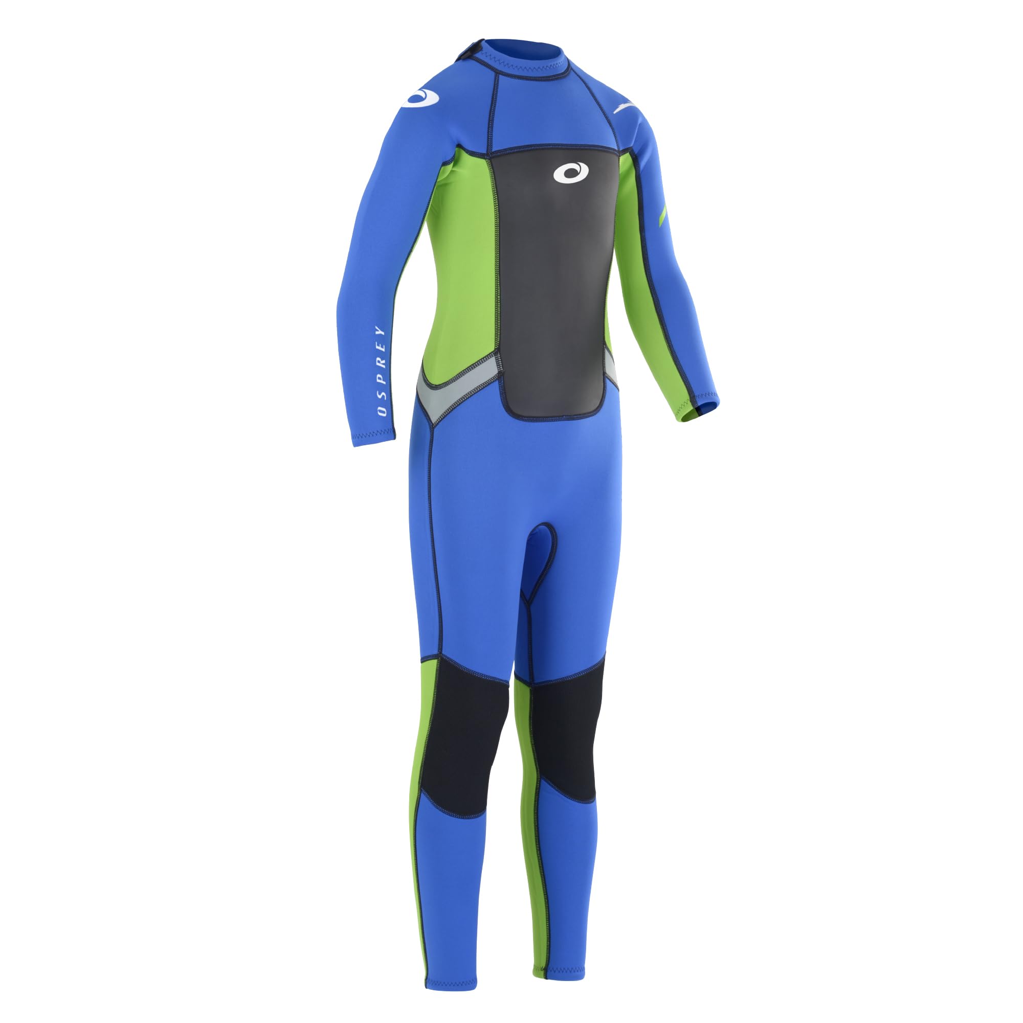 Osprey Origin Kids 3/2mm Full Length Summer Wetsuit, Surf, Kayak and Bodyboard, Multiple Sizes and Colours
