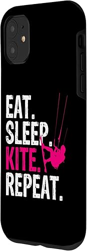 Miniatura 2 de iPhone 11 Eat Sleep Kite Repeat - Kitesurf Case