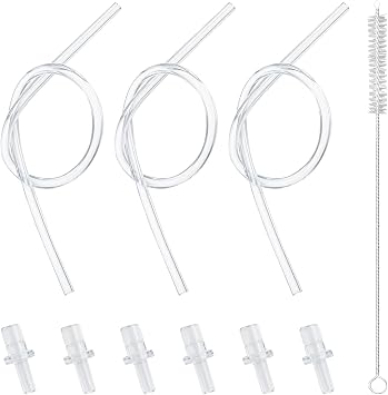 10 PCS Milk Tube Hose Set with Jura Milk, Milk Tubes Hoses with Connectors, 15in Silicone Milk Tube Hoses, for Jura GIGA 6 10 W10 X5 S8 E8 Z10 Z8 Z7 Z5 Z6 Z8 Z9 J6 J8 J9 S80 WE8 C9