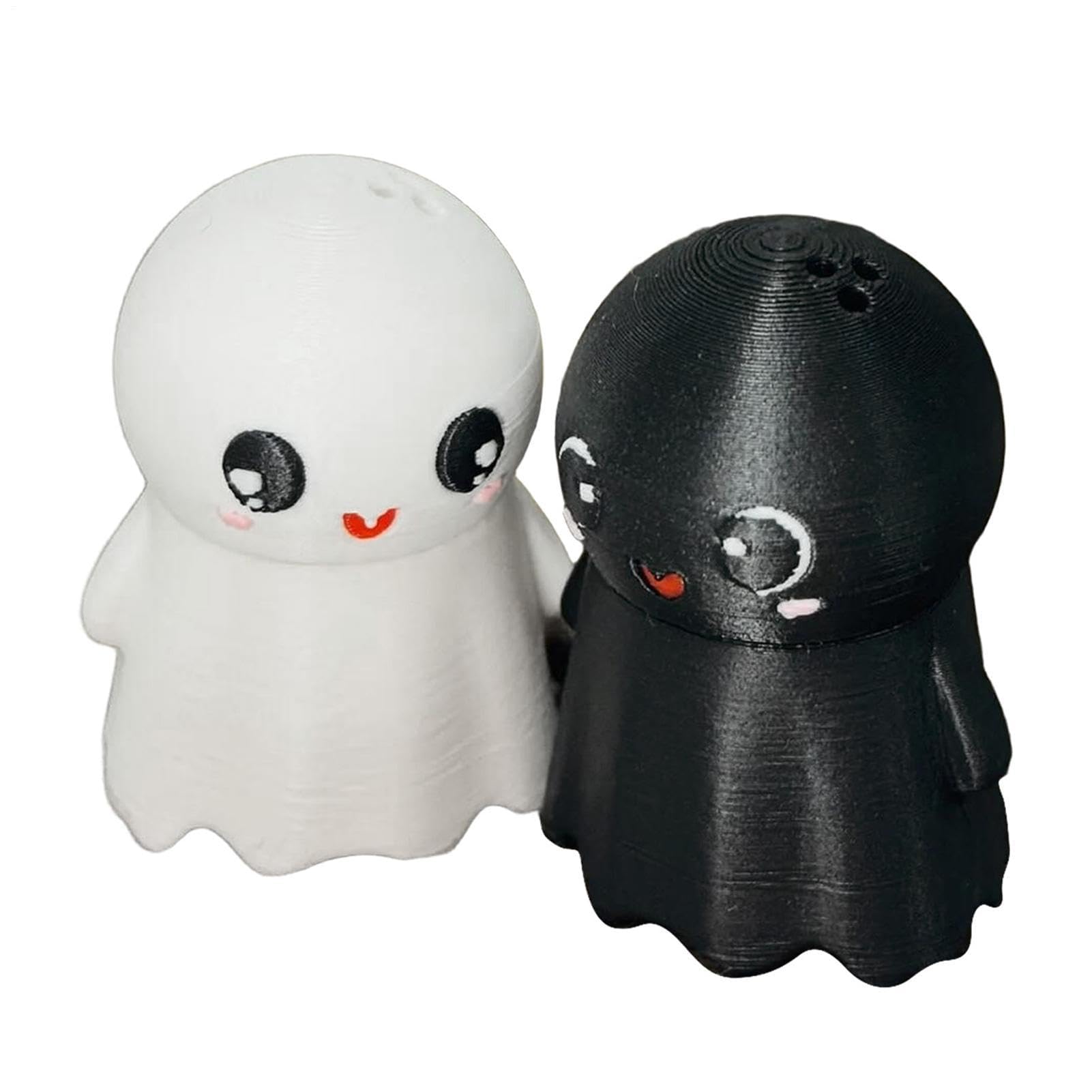Saliera e pepiera per Halloween, graziosi barattoli decorativi per spezie, ideali per cucina, barbecue, camper, fattoria e tavoli da pranzo