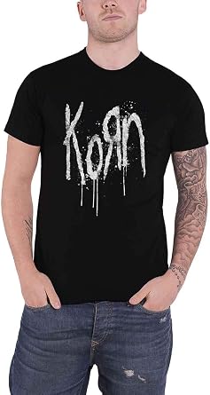 Korn T Shirt Still A Freak Band Logo Official Mens Black Size M