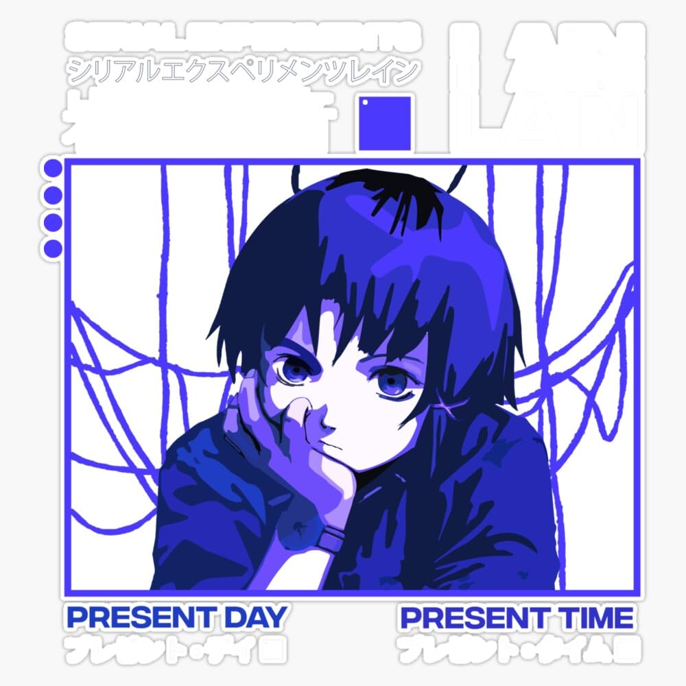 Amazon.com - Serial Experiments Lain Darker Sticker Vinyl