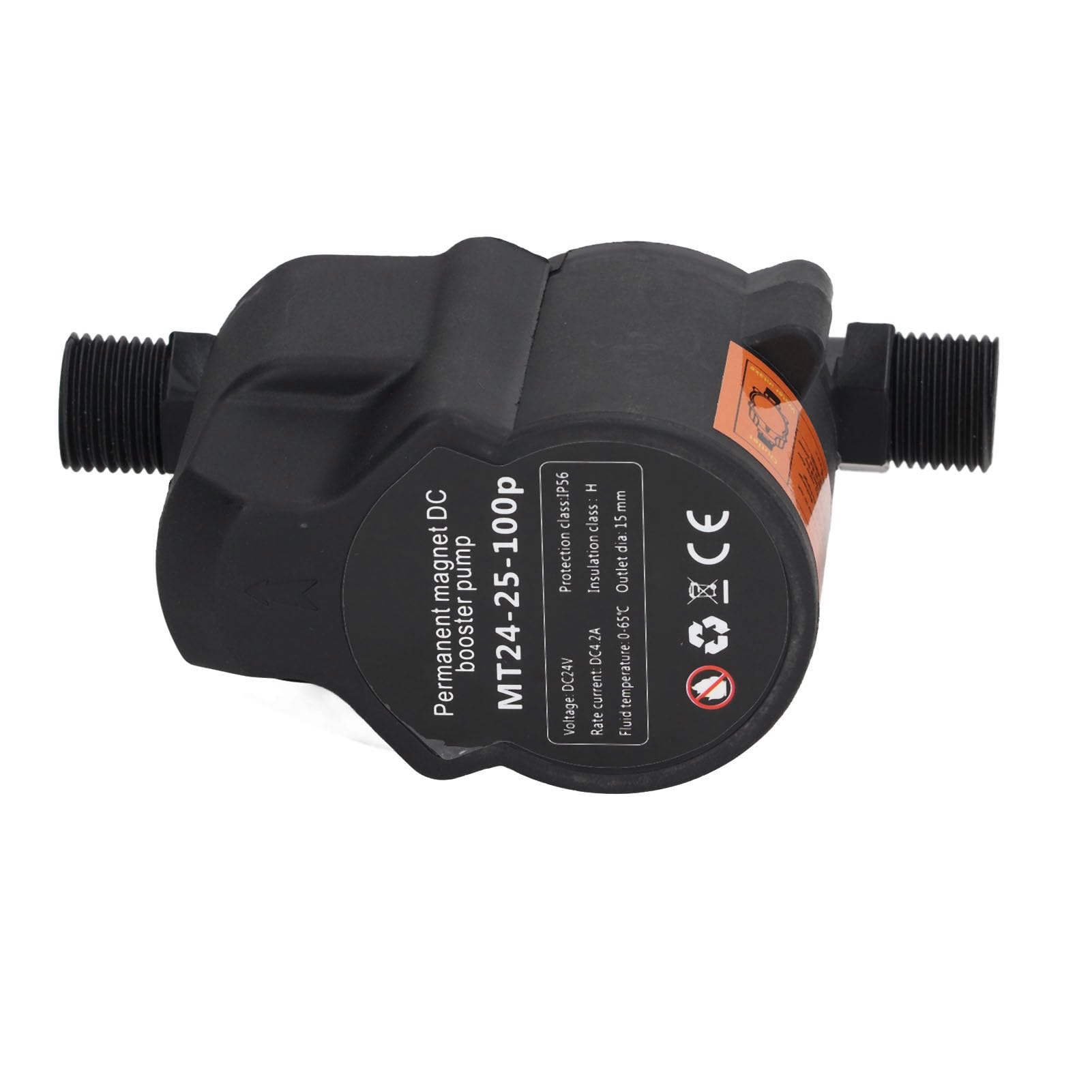 24V DC Pompe à pression de surpression d'eau, pompe de douche à faible bruit entièrement automatique pour domestique