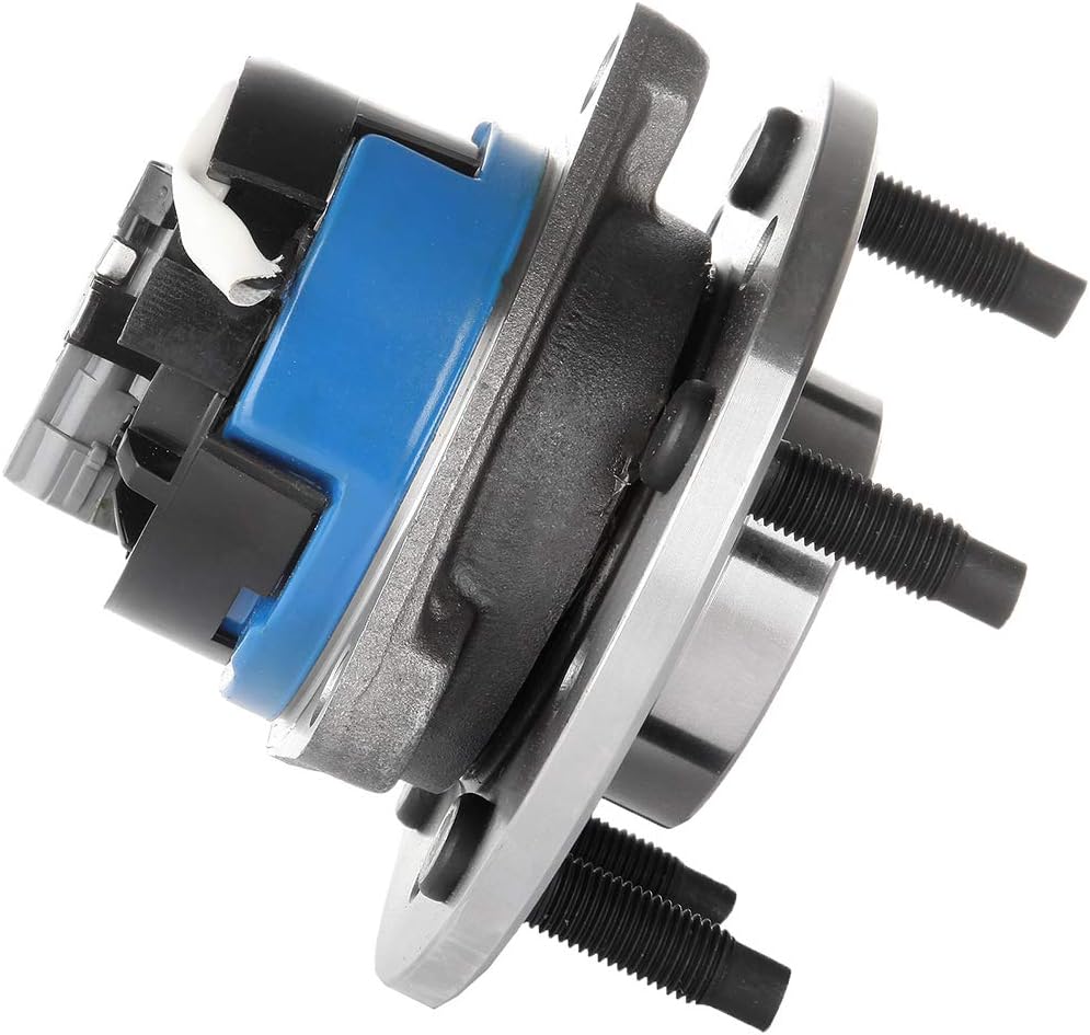 SCITOO 4pcs Wheel Hub Assembly Suspension Kit - Fit for Oldsmobile Cutlass 3.1 Engine for Chevrolet Malibu FWD for Oldsmobile Alero for Pontiac Grand Am Outer Tie Rod End Wheel Hub Bearing - 513137