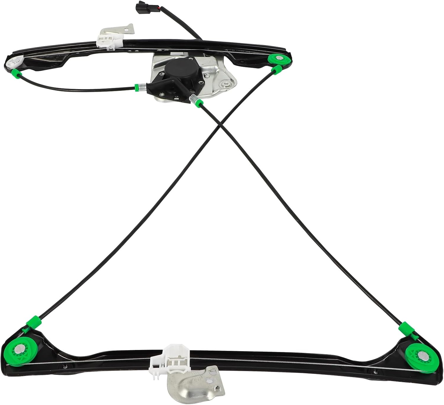Front Driver Side Power Window Regulator with Motor Replacement 1999-2004 for Oldsmobile Alero,1999-2005 for Pontiac Grand Am Replaces 741-641