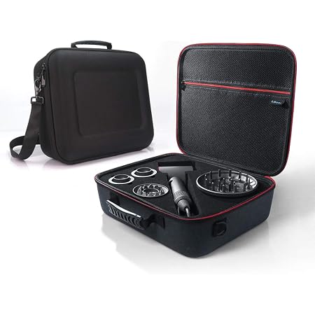 Amazon.com: Estuche para secador de pelo Dyson Supersonic bolsa de  almacenamiento duro viaje maquillaje peluquero bolsa portátil para secador  de pelo Dyson Peluquería Neceser caso a prueba de golpes resistente a los