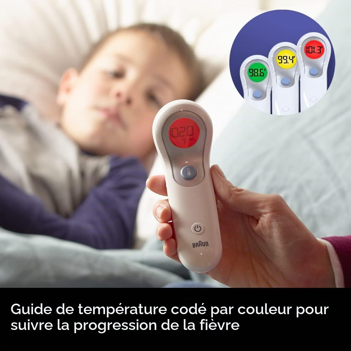 Braun Thermomètre frontal et sans contact
