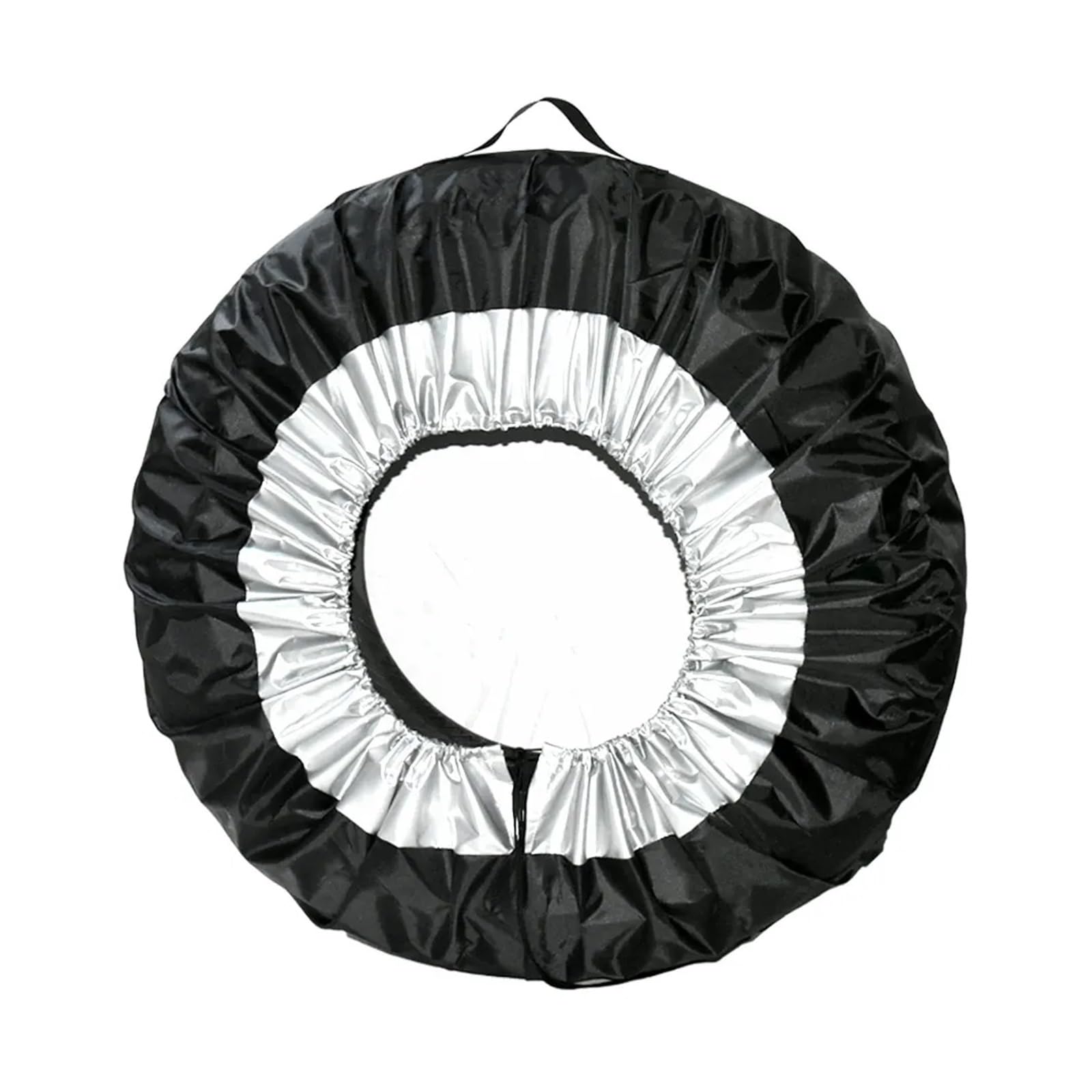 Auto-Ersatzreifenabdeckungen, 4 Stück, 33–48,3 cm, 48,3–58,4 cm, Reifenabdeckung, Auto-Ersatzreifenabdeckung, Aufbewahrungstaschen, Tragetasche, Polyester-Reifenkappen, Reifenabdeckungen (4 Stück 48,3