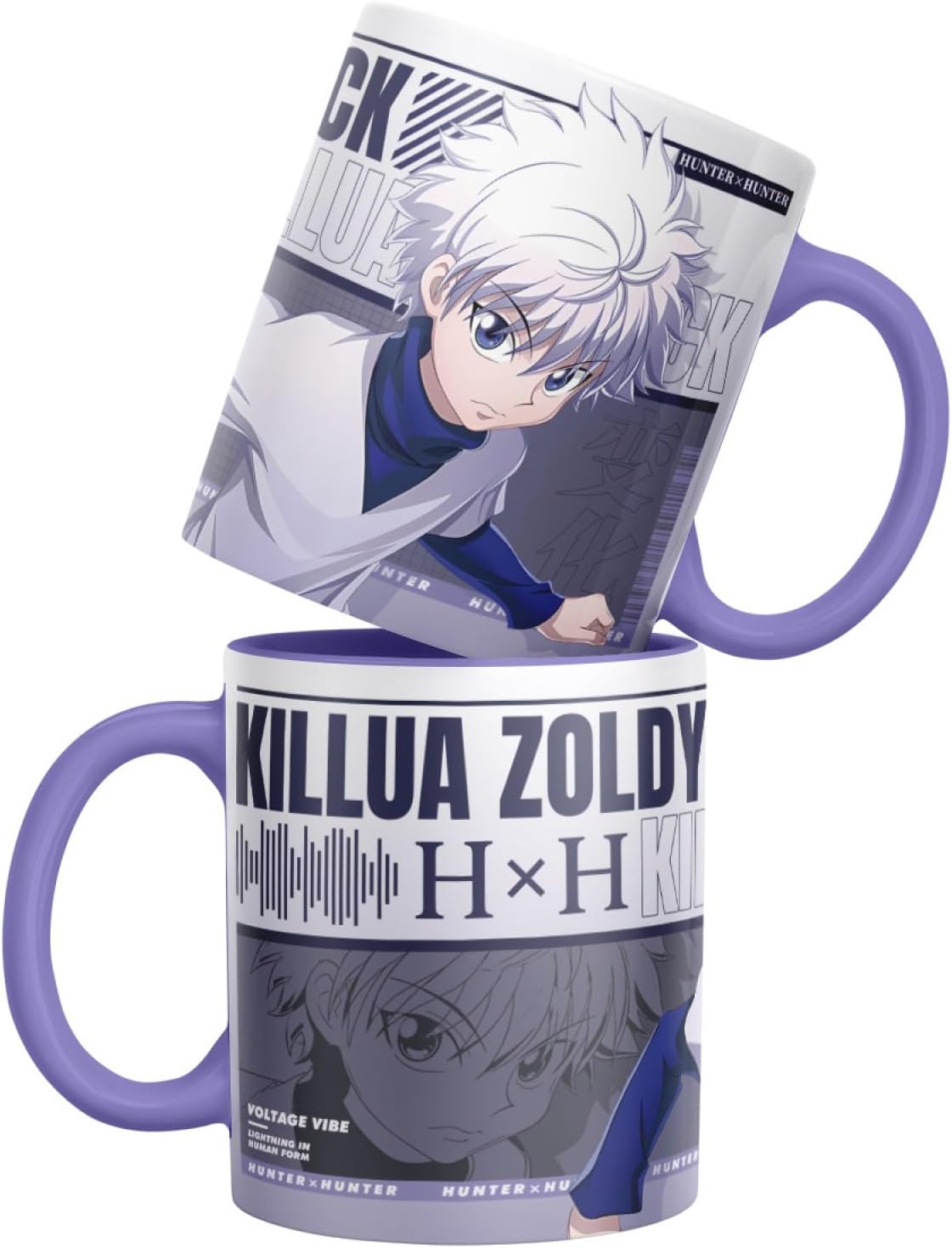 HUNTER×HUNTER マグカップ アニメ風デザイン ミニマルスタイル ご家庭 オフィス たいねつ オフィス ホーム 0ne Size