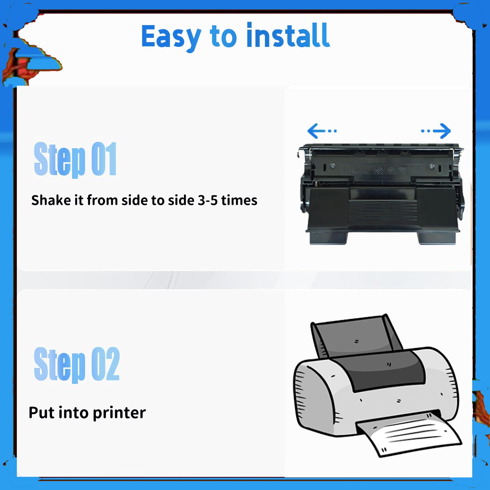 Cartuccia di toner di ricambio per Konica Minolta AOFPO12 2