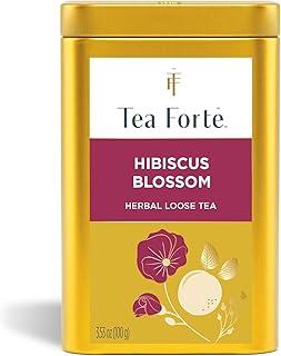 Tea Forte Hibiscus Blossom Loose Leaf Tea Canister