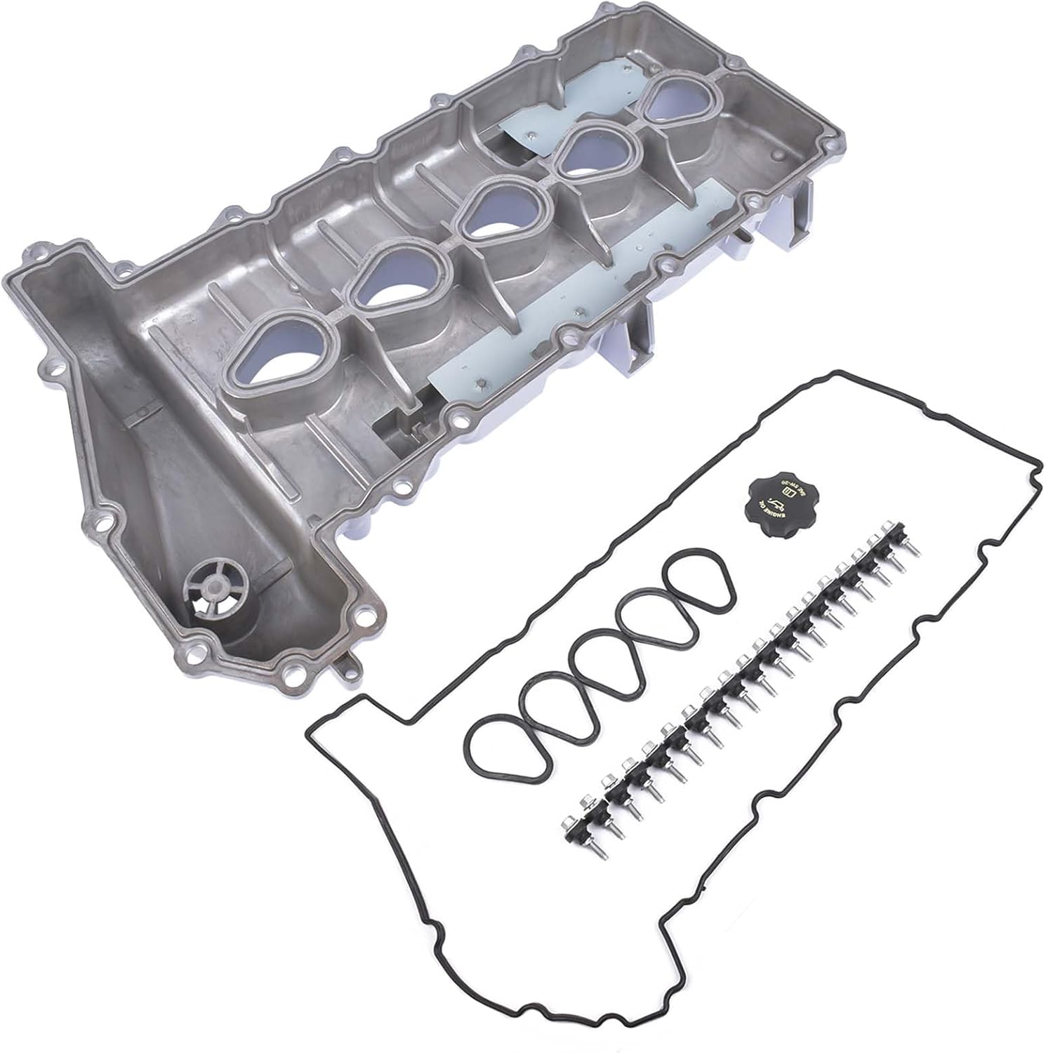 12591996 VS50703R Engine Valve Cover Replacement for Chevy Colorado GMC Canyon 2004-2006 Hummer H3 Isuzu I-350 2006 3.5L L5 DOHC