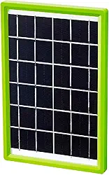 PAINEL SOLAR MONOCRISTALINO 6W USB 5 EM 1 | PORTÁTIL ATIVIDADES EXTERNAS | CARREGADOR SOLAR P/CELULAR | TABLET | VENTILADOR (Cod. SPO0468)