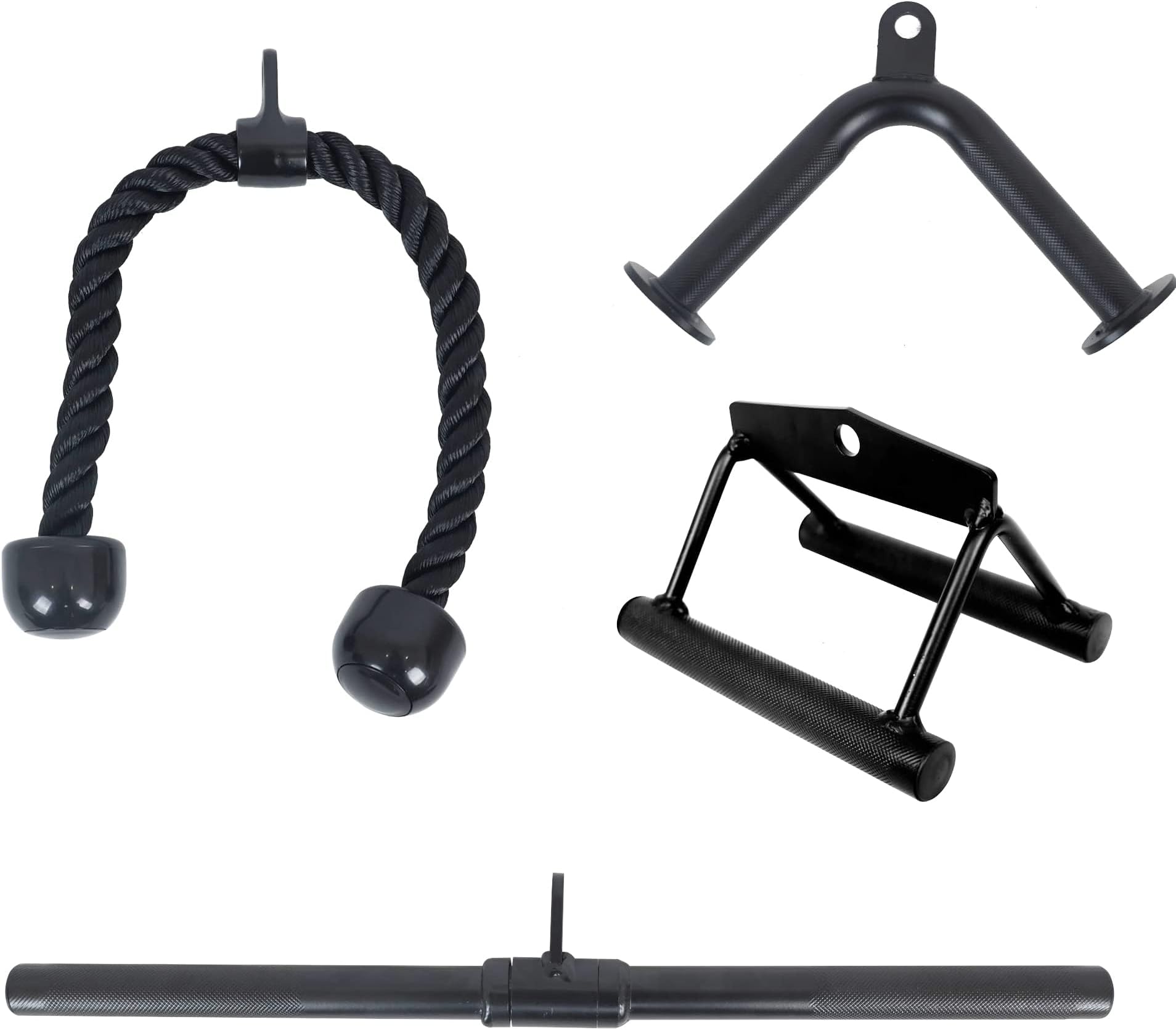 Signature Fitness Multifunktionaler Verstellbarer Power-Kfig mit J-Haken, Sicherheitsgurten und optionaler LAT-Pulldown-Befestigung und Kabel-Crossover, mehrere Stile