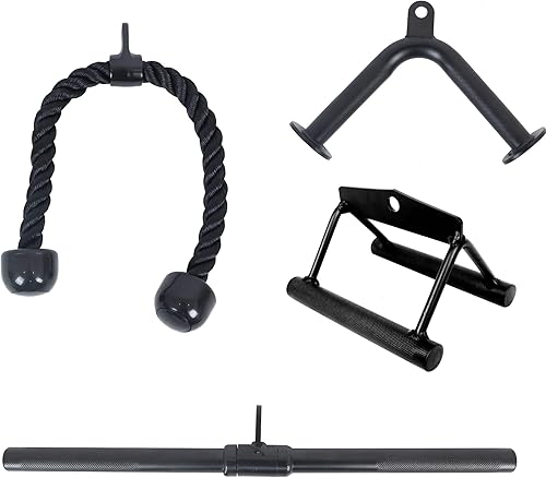 Estación de entrenamiento multifuncional con sistema de gimnasio en casa, asas de agarre múltiple, combo de 5 piezas