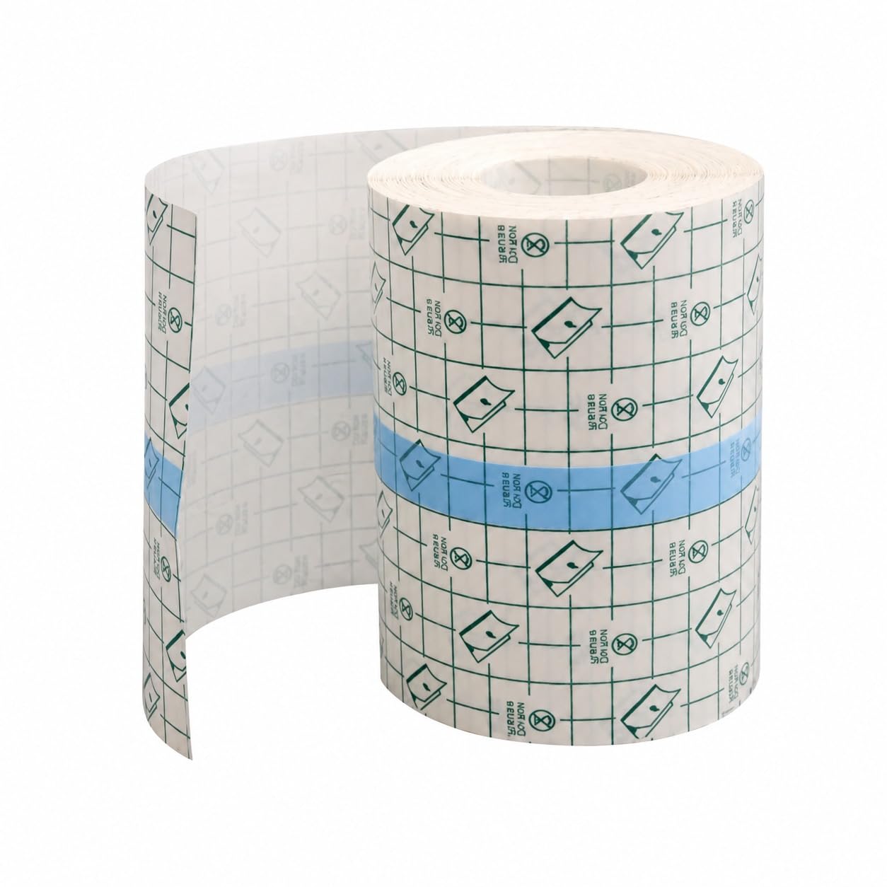 Clear Waterproof Adhesive Bandage Tape, Transparent Stretch Dressing for Shower, Tattoo Aftercare and Wound Protection (5cmX10cm)-image-21