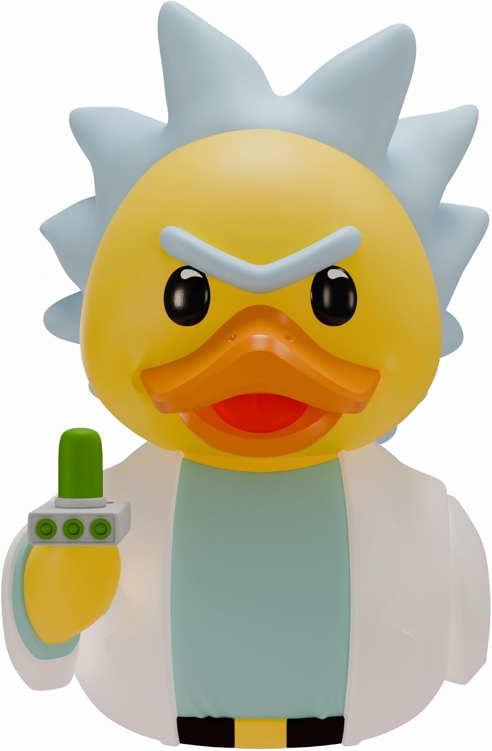 TUBBZ Collectors Edition: Rick & Morty - Rick Sanchez Cosplaying Rubber Duck Vinyl Figure – Official Collectible for Fans of Rick and Morty