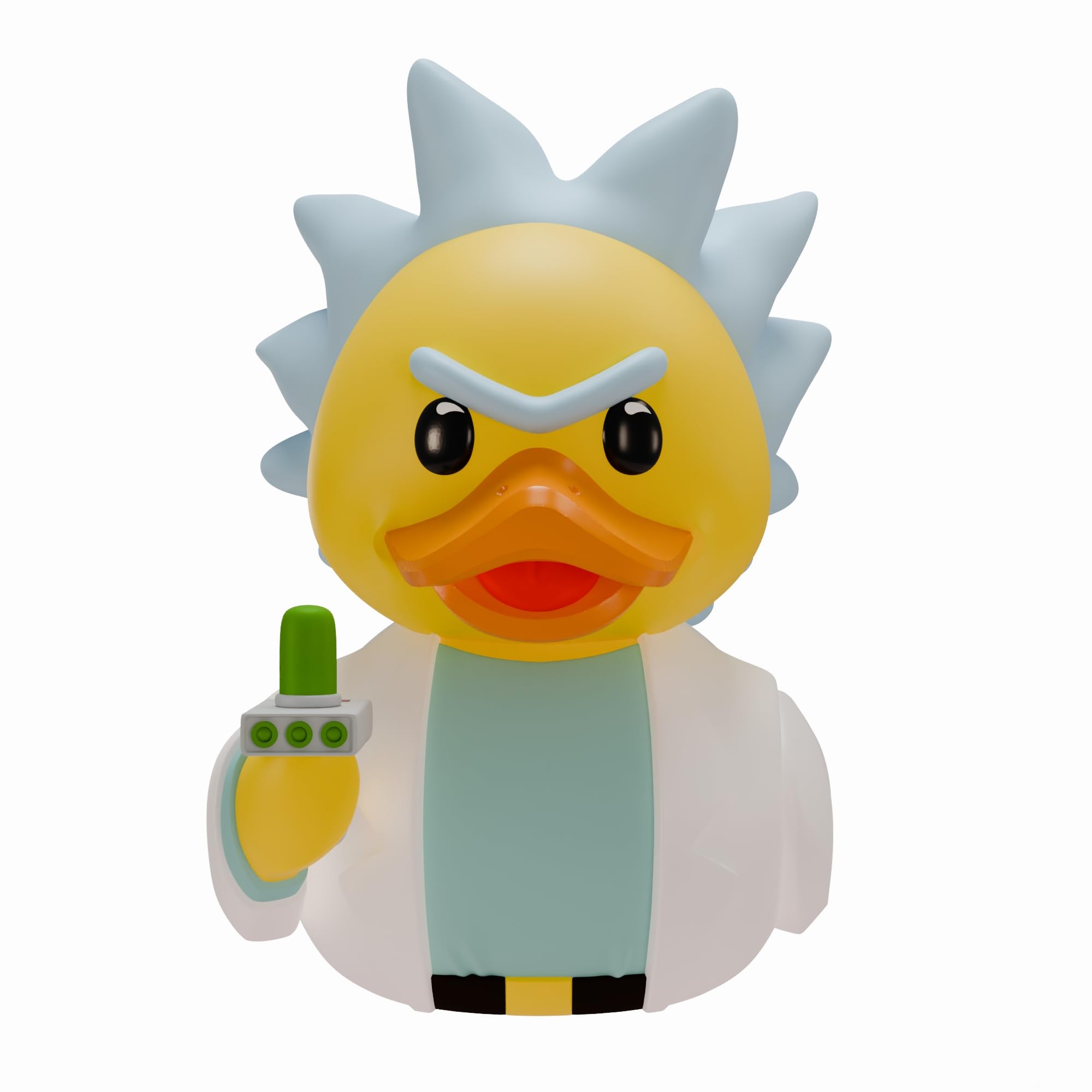 TUBBZ Collectors Edition: Rick & Morty - Rick Sanchez Cosplaying Rubber Duck Vinyl Figure – Official Collectible for Fans of Rick and Morty