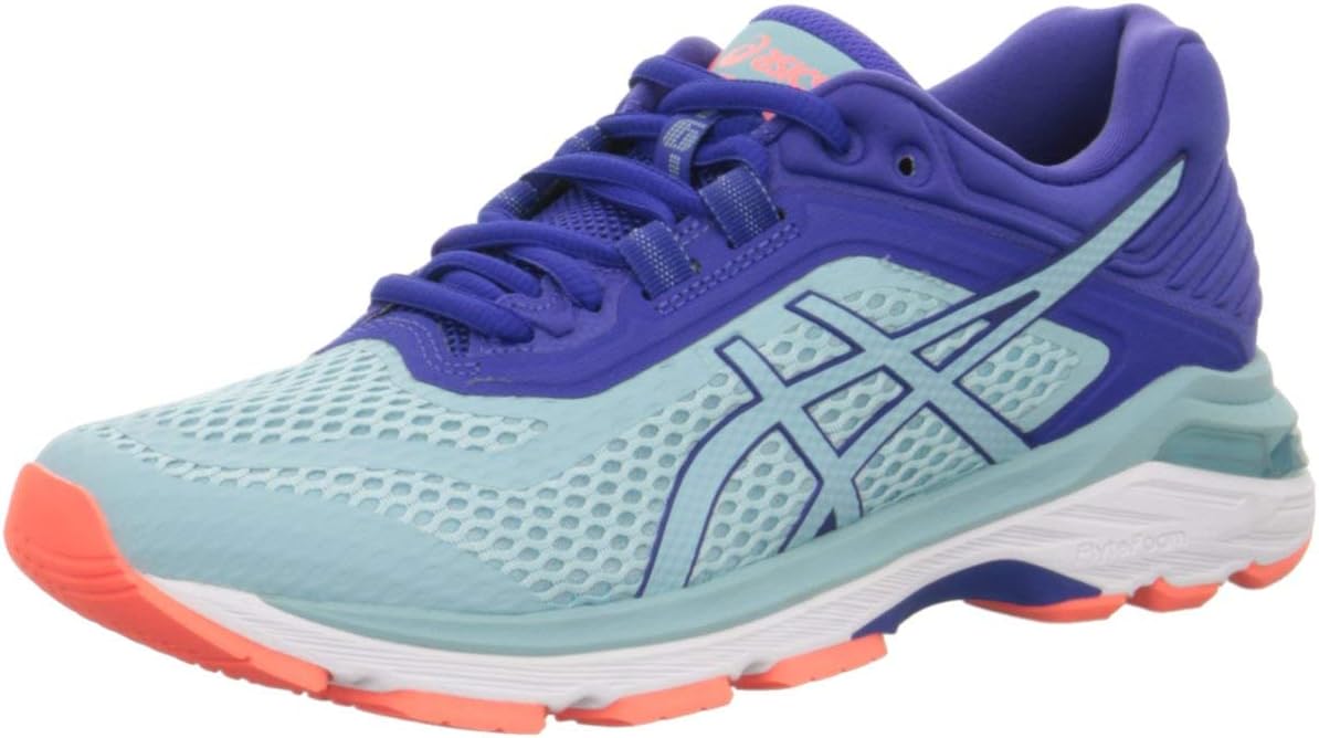 ASICS GT-2000 6 Women's Running Shoe 5 Blue (Porcelain Blue/Porcelain Blue/Asics Blue 1414)