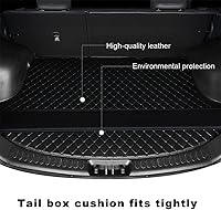 Vista 1 de Forro de maletero personalizado de cuero ARAOUE, alfombrilla protectora impermeable antideslizante, protección para todo tipo de clima