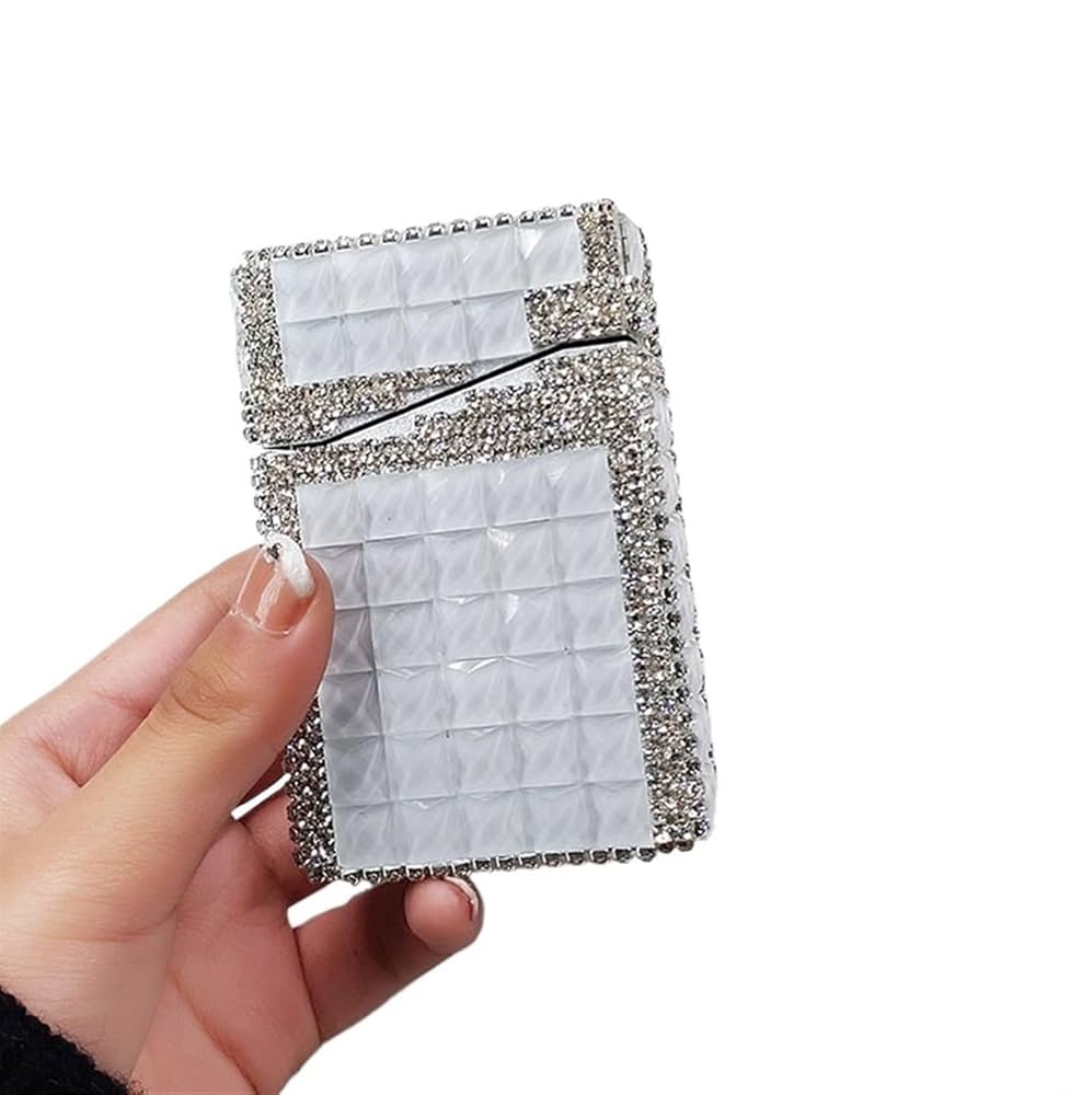 Amazon | ラグジュアリーキラキラダイヤモンドシガレットケース