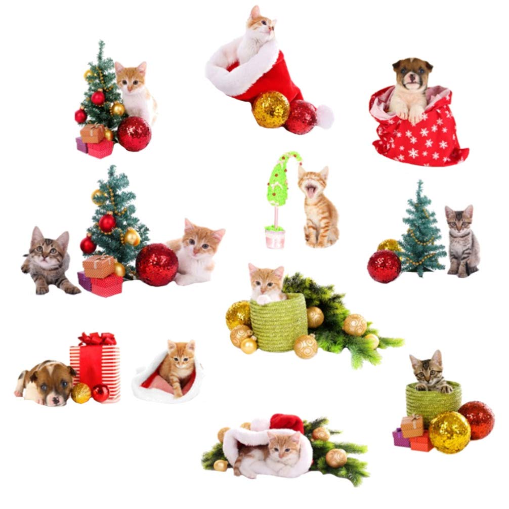 Christmas Glass Wall Sticker Window clings for Glass