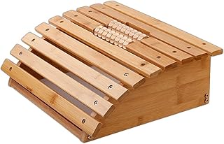FootRest - Cojín de reposapiés para Debajo del Escritorio Masaje reposapiés Escritorio reposapiés Rodillo para pies Masaje de pies reflexología podal Madera