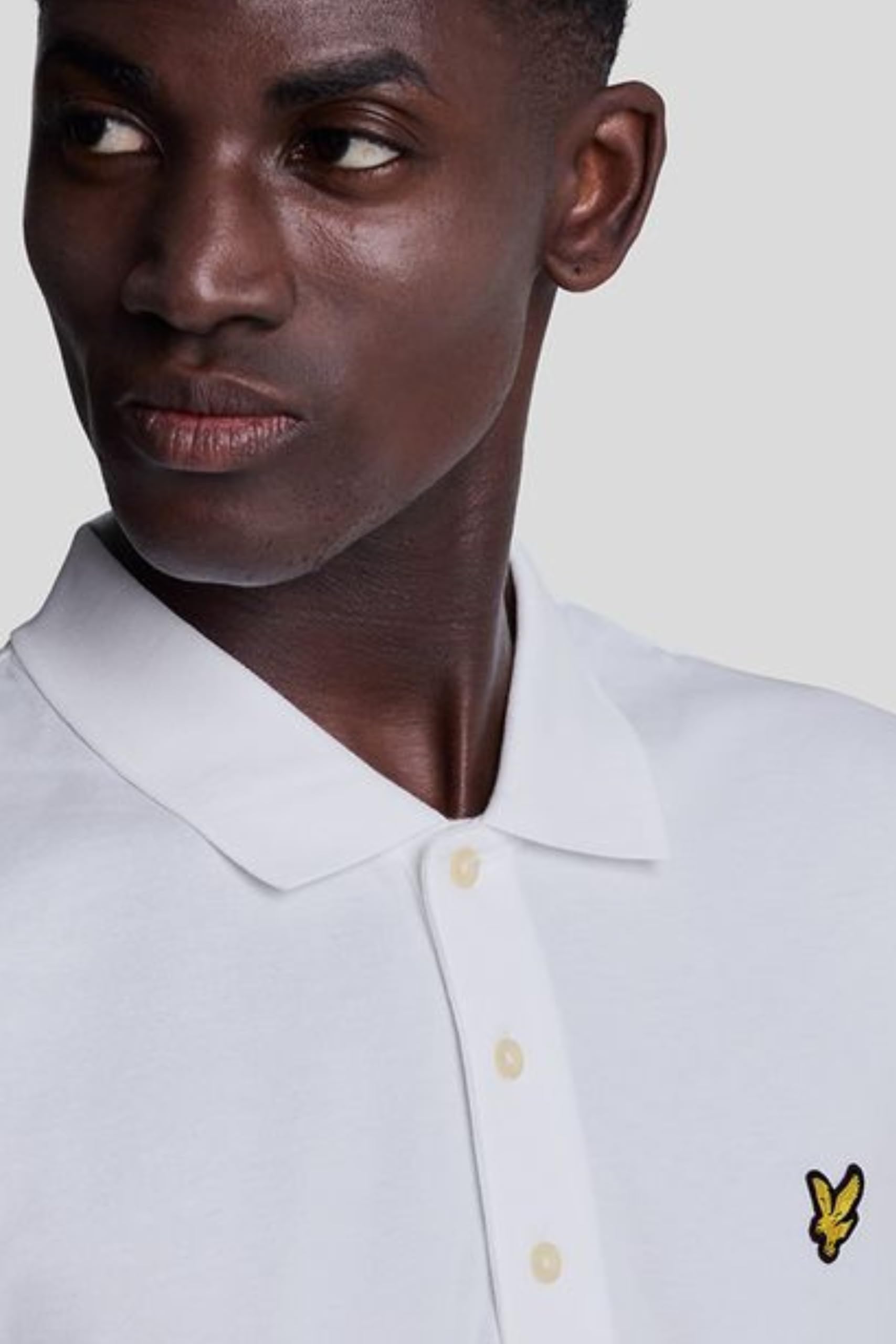 Lyle & Scott Hommes Polo Uni À Rappel