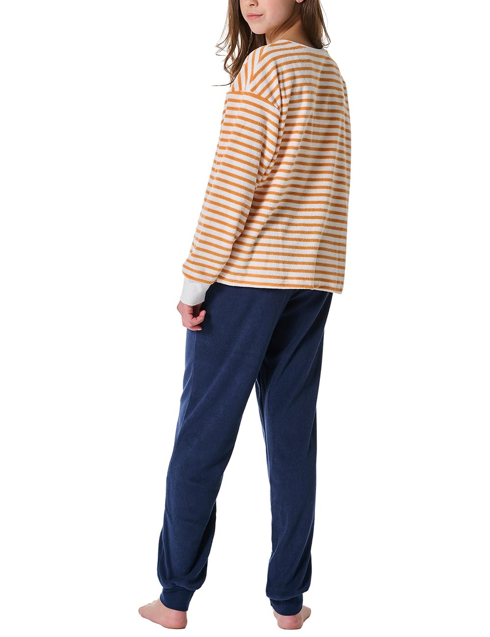 Schiesser Mädchen Schlafanzug Set Pyjama warme Qualitäten Frottee - Größe 140 bis 176