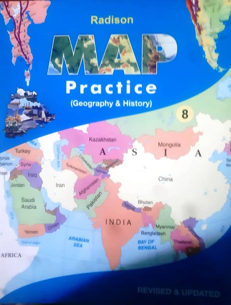 Active Map Practice Book Class (Geography History) Full, 41 OFF