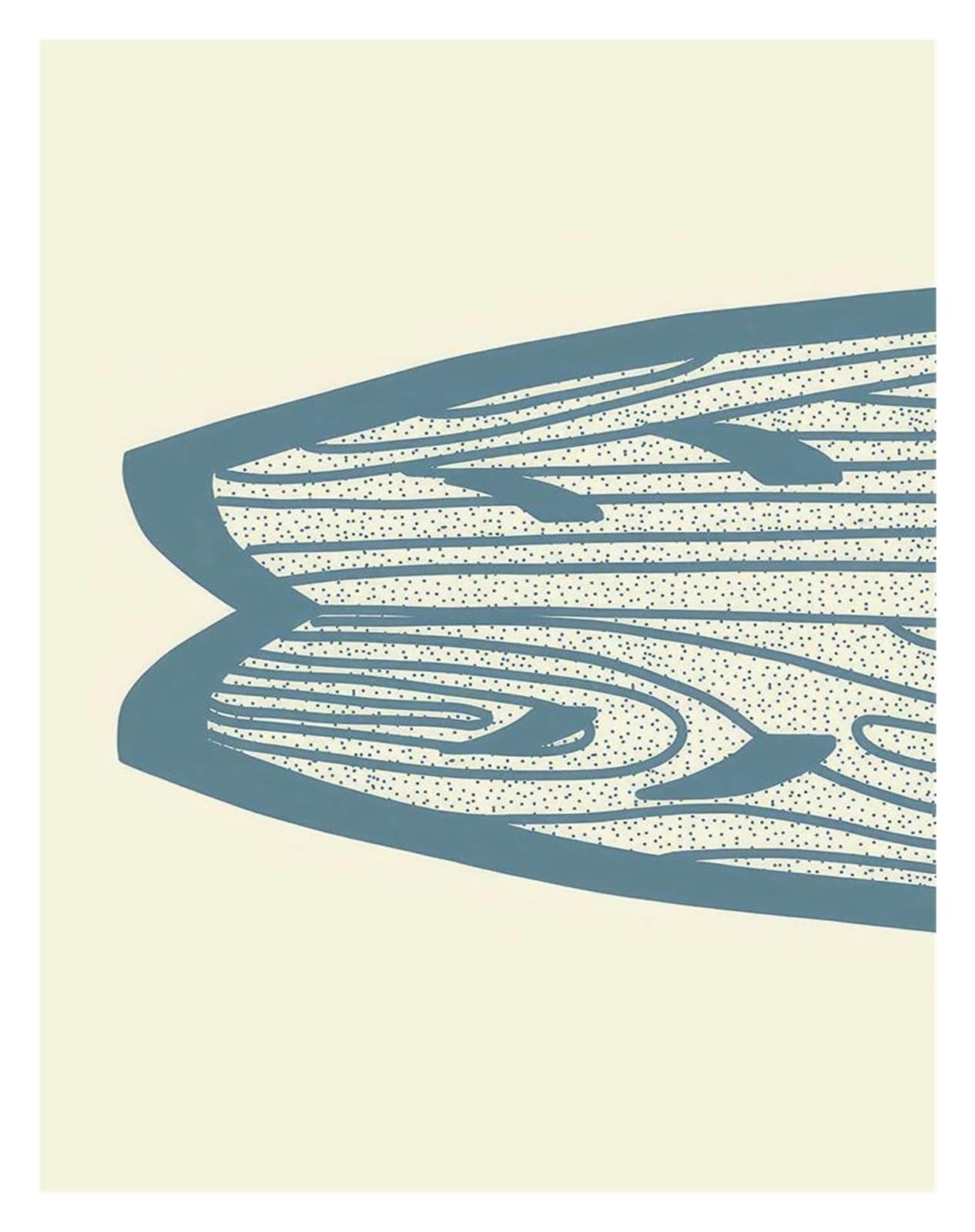 Affiche d'art de plage pour salon lumineux et décoration murale style bohème chic