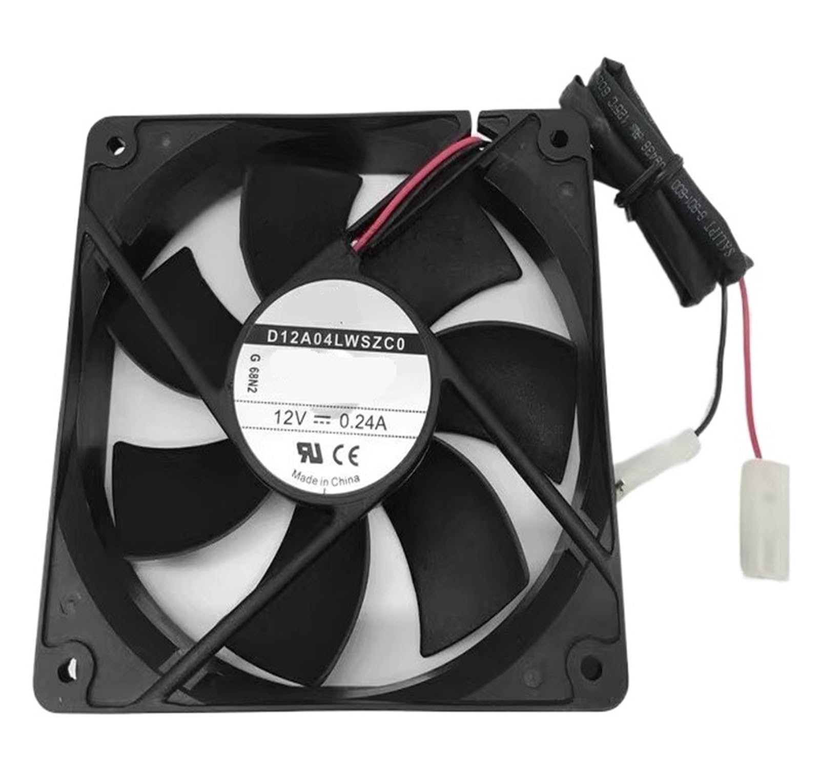 PEQYUACTE Fan 12025 D12A04LWSZC0 12V 0.24A