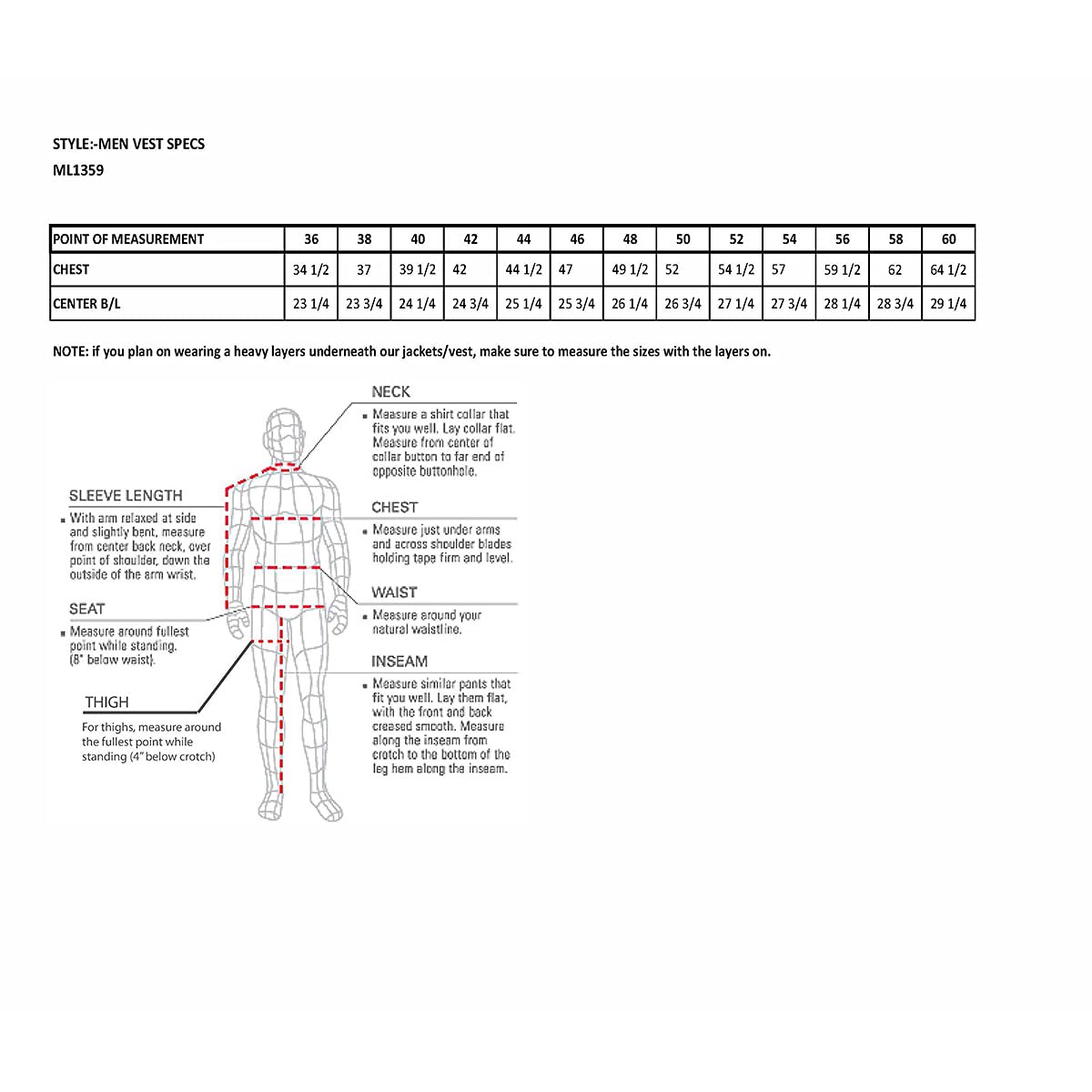 Milwaukee Leather ML1359 Men's Black Premium Leather Side Lace Motorcycle Rider Vest W Buffalo Nickel Snaps Closure 52 - View #9