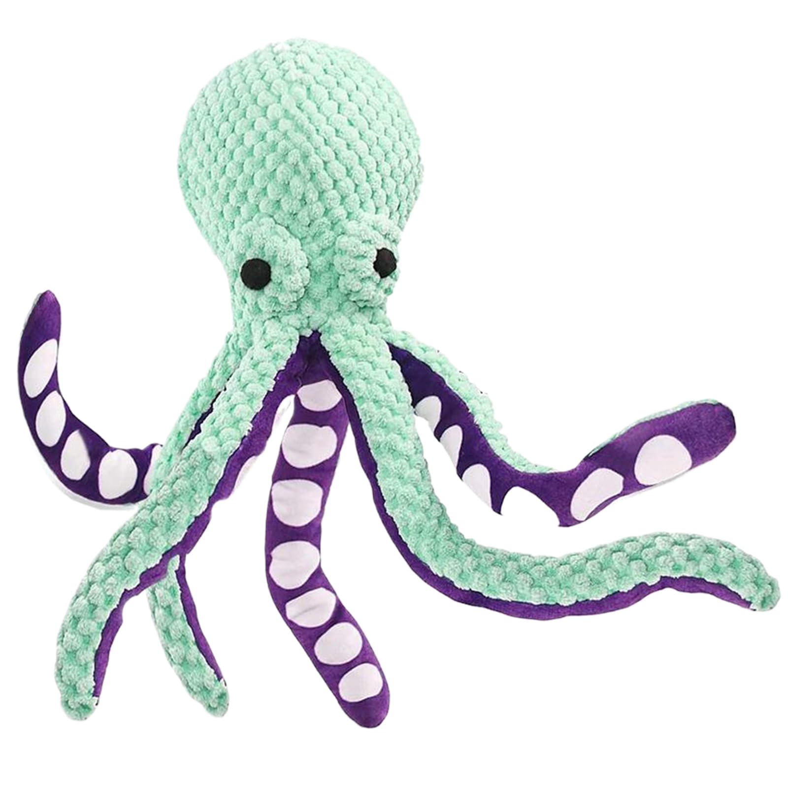 SMELEYOU Octopus Dog Toys Cute Interactive Squeaky Dog Toys Soft Indestructible Dog Toys Portable Dog Chew Toys for Small Medium Large Dogs