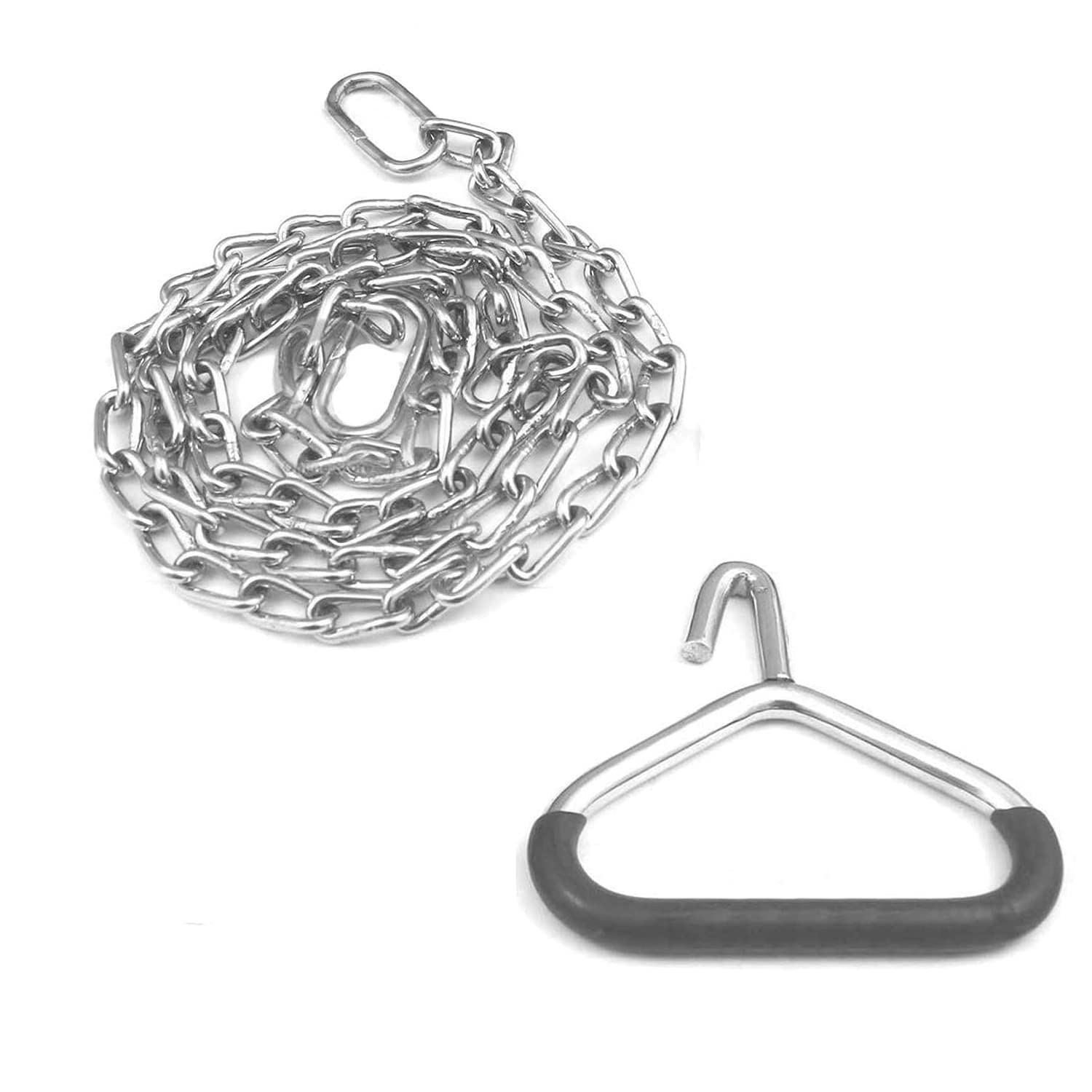 OB Handle with 45 OB Chain for Pulling Calves for Ideal Instruments Features Include Chains are Easy to use and Secure Stainless Steel by WDL