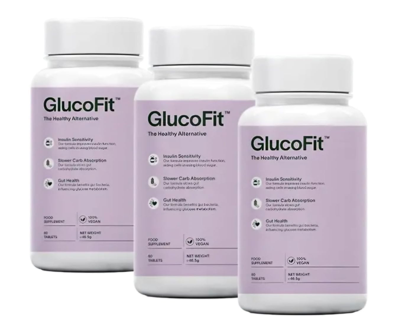 GlucoFit The Healthy Alternative - Weight Management Capsules - Natural Ingredients - 180 Capsules/Dido Extreme Supplements