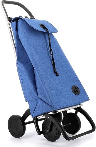 Vista 111 de ROLSER Carrito de compras plegable con ruedas Carro plegable personal plegable para comestibles Duradero y portátil Verde