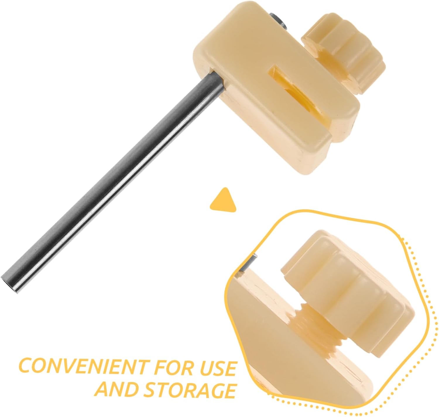 Plastic Zongzi Threader Tool Stainless Steel with Small Hole