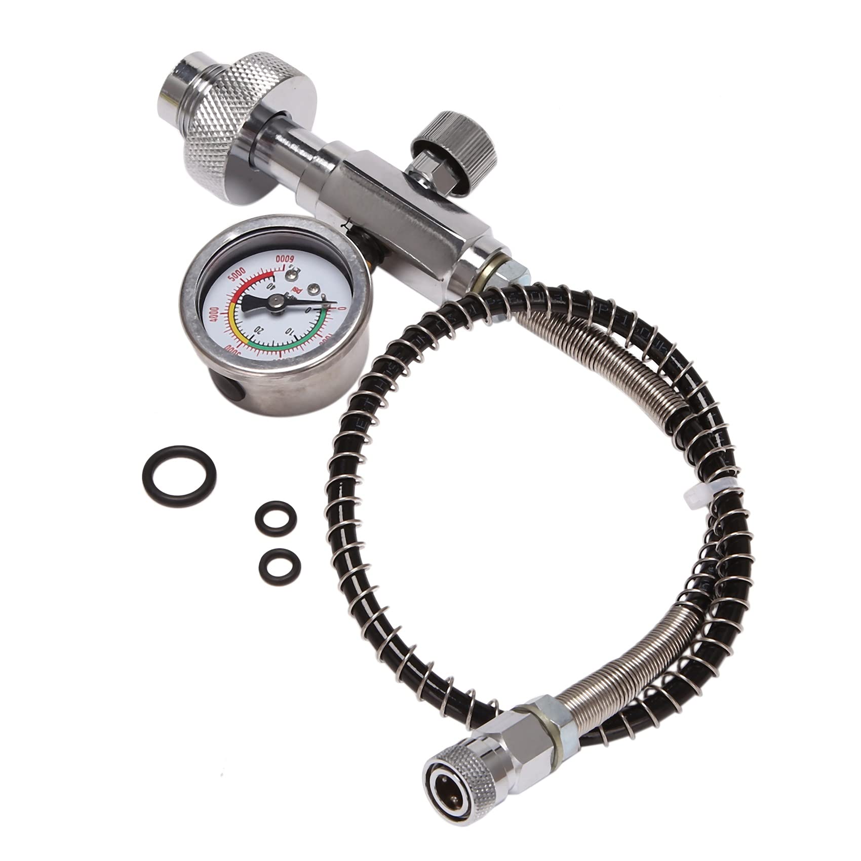 Adapter für PCP Luft FüLl Station für Tauch Zylinder mit G5 / 8 Adapter und 50 Cm