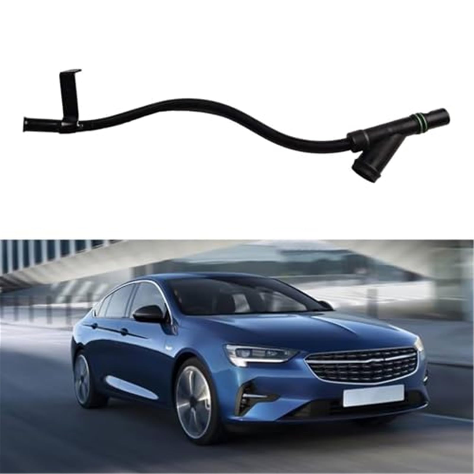 Rurka bagnetu poziomu oleju 55565719, do Vauxhall, do Insignia, do Corsa 2003-2019 1.6 Turbo - A16LET Z16LET, do Vauxhall, do Astra J amp; GTC (2010-20) 1.6 Turbo - A16LET Rurka do pomiaru pozi