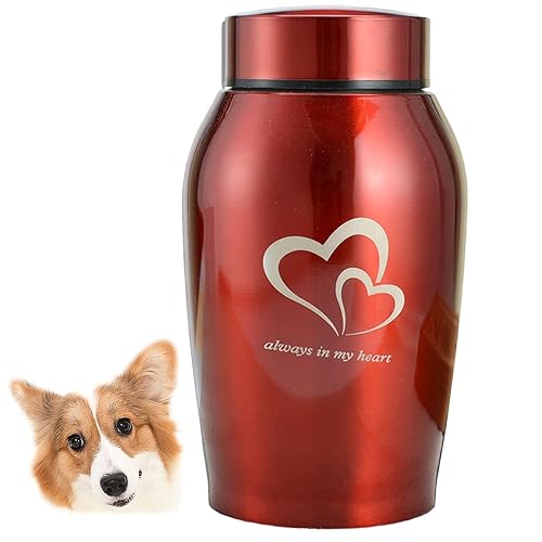 ZHYUAN Urna de cremación,Urna Conmemorativa,Pequeña urna Conmemorativa,Urna para Mascotas,Urna para Mascotas…
