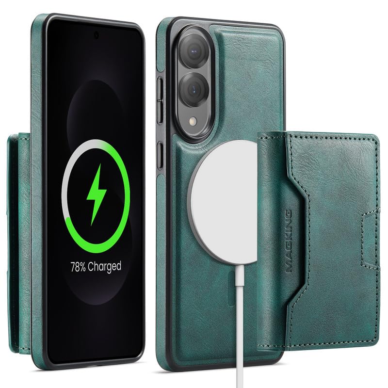 Funda Samsung S25 Edge con tarjetero extraíble ideal para viajar sin cartera