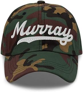 Murray Hat Murray Baseball Hat Personalized Custom Last Name Cap Family Name Headwear Surname Cap Gift Unisex Adjustable