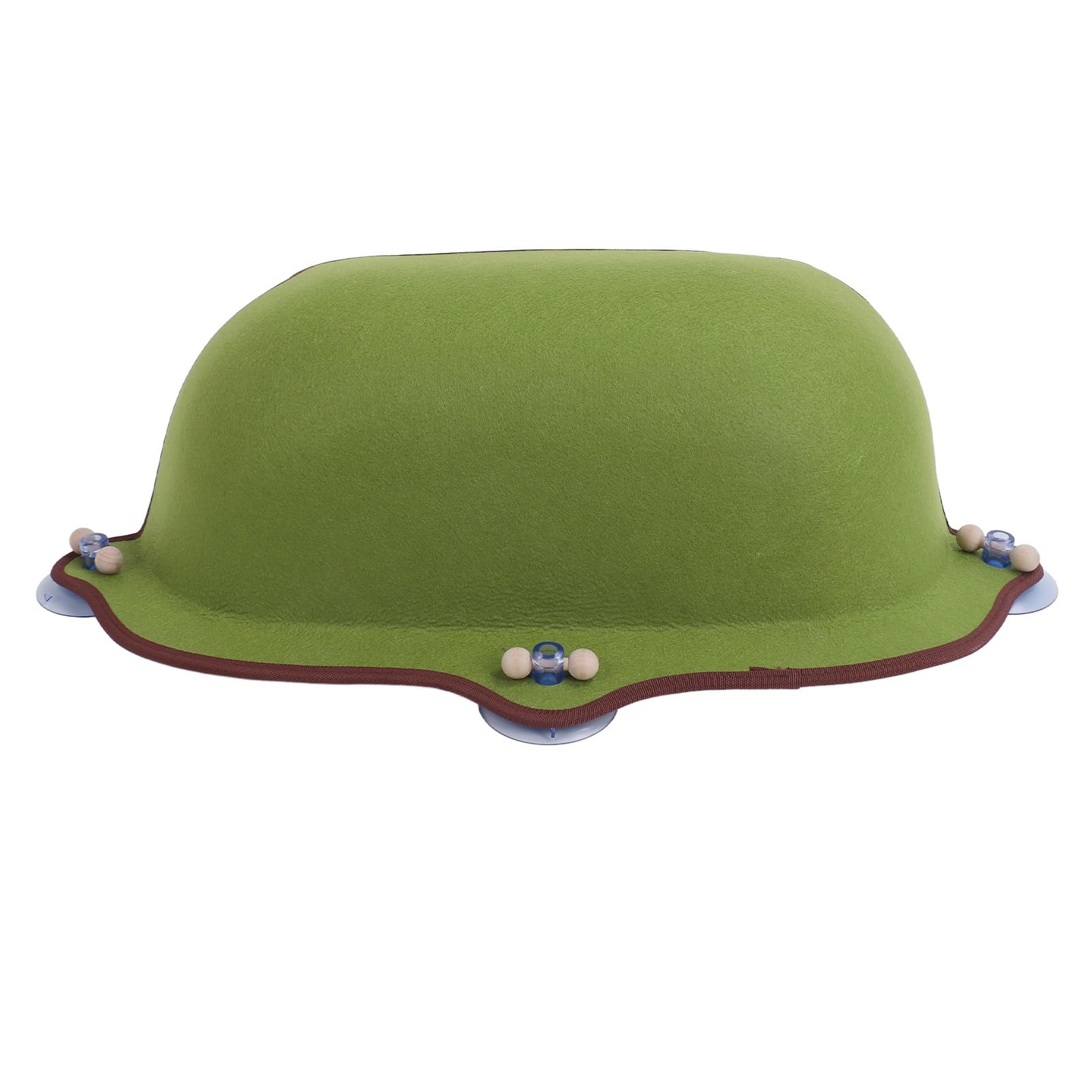 Generic Hamaca para Ventana de Gato, Cómoda y Transpirable, Percha para Ventana con Ventosa, Alfombrilla para Gatos, Fácil Limpieza para Alféizares (Green)