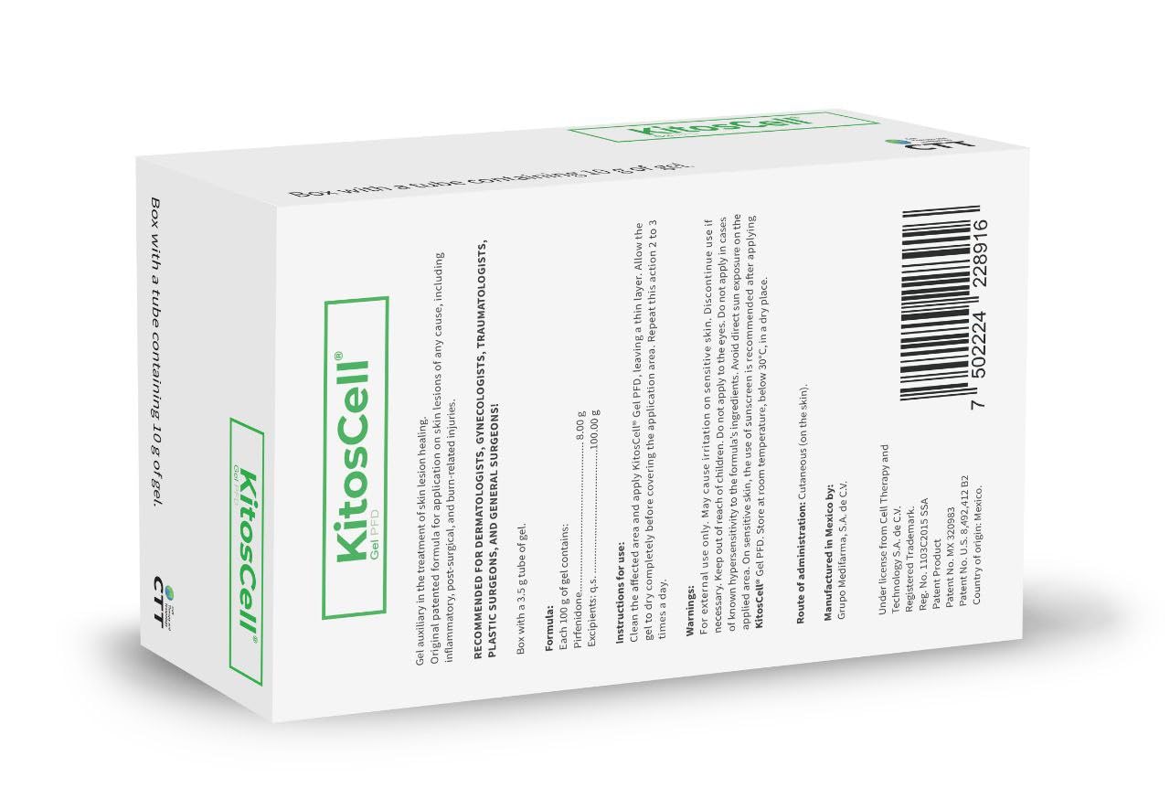 13.5g Kitoscell Gel | Scar & Keloid Reduction | Promotes Skin Regeneration & Healing | Dermatologist-Recommended Get 2 Boxes one of 10g and 3.5g Total 13.5g