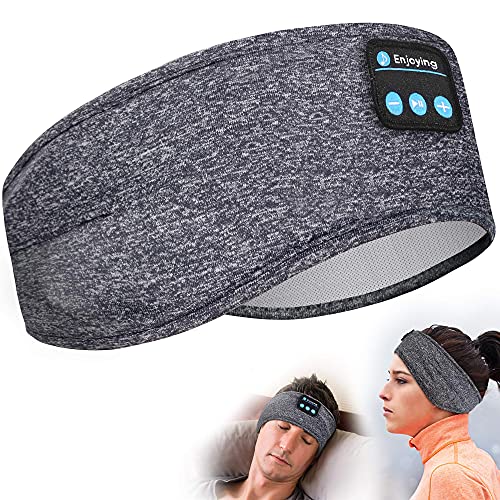 A headband that moonlights as Bluetooth sleep headphones and a workout band — flat speakers mean no ear pain when you roll over at 3am.